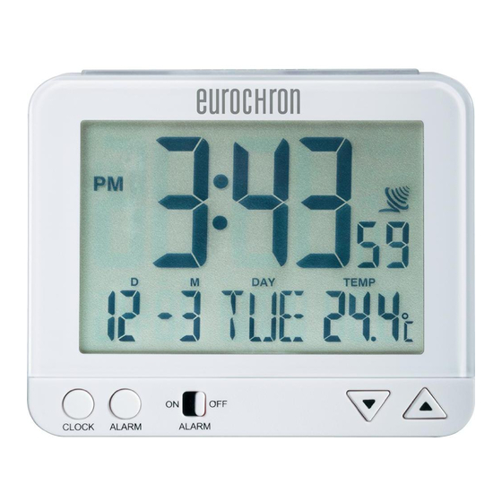 Eurochron EFW 221 Operating Instructions Manual