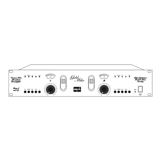 Sound Performance Lab GoldMike 9844 Manual