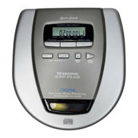 Lenoxx Sound 10 Second ESP Plus CD-79 Operating Instructions Manual