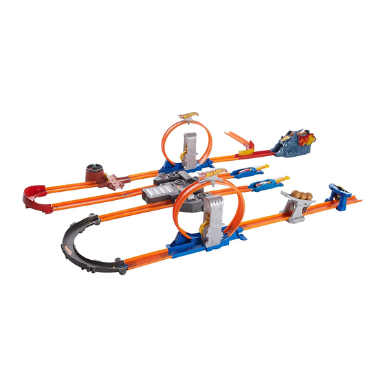 Mattel Hot Wheels Trick Tracks Ultimate Stunt World Instructions
