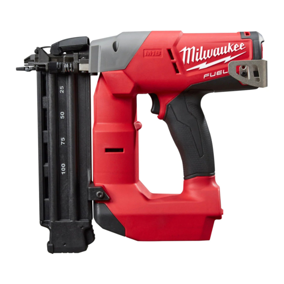 Milwaukee M18 FUEL 2725-20 Operator's Manual