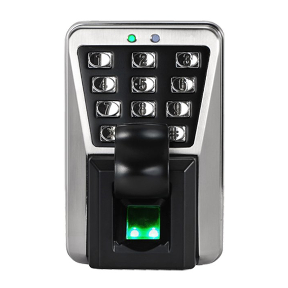 ZKTeco MA500 Installation Manual & User Manual