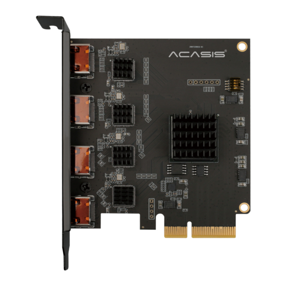 ACASIS AC-4HDMI Installation Manual