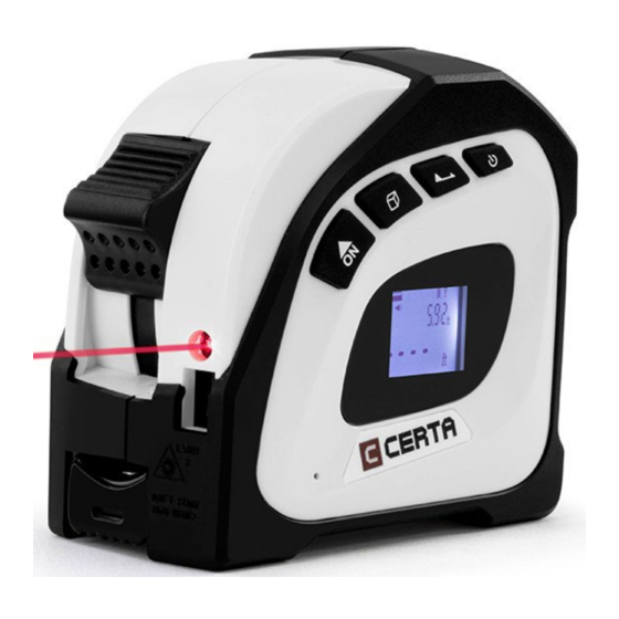 Certa CTLASTAPEMA User Manual