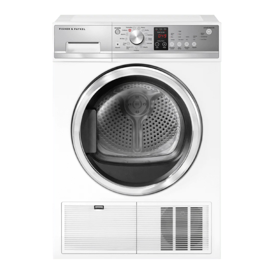 Fisher & Paykel DE4024P2 Installation Manual/User Manual