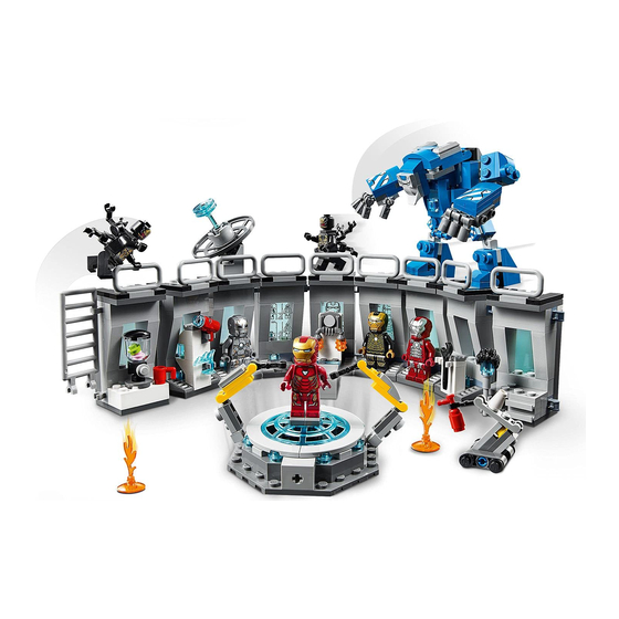 Glow Bricks Lego Iron Man Hall of Armor 76125 Led Installation Manual