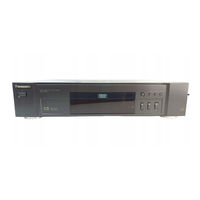 Panasonic DVDA160A - NTL MDL DVD PLAYER Operating Instructions Manual