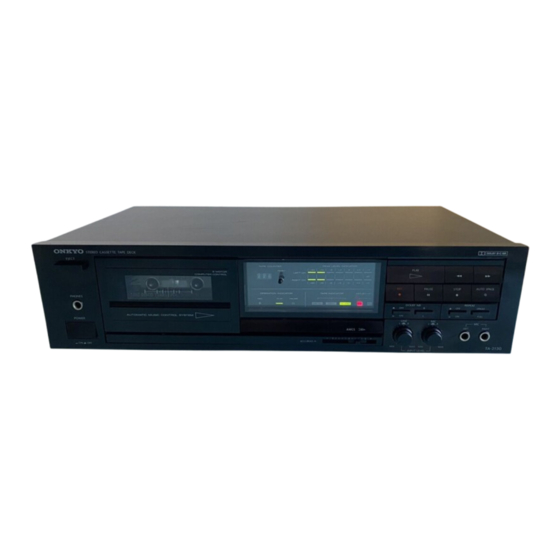 Onkyo TA-2130 Instruction Manual