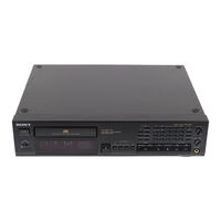 Sony CDP-997 - Compact Disc Player Service Manual