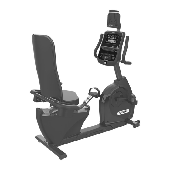 Spirit XBR55 Owner's Manual