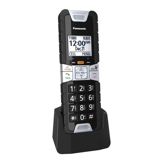 User Manuals: Panasonic KX-TGTA61 Cordless Handset