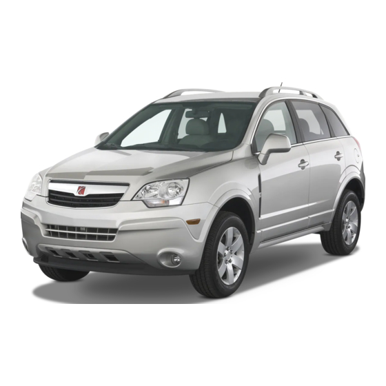 Saturn 2008 VUE Green Line Hybrid Owner's Manual