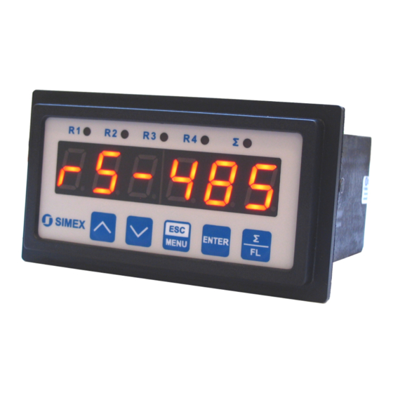 Simex SIMPACT SPI-94 User Manual