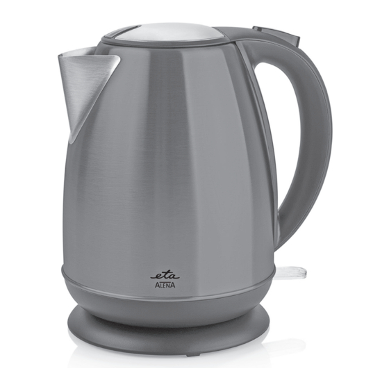 User Manuals: eta Alena 3590 Electric Kettle 1.7L