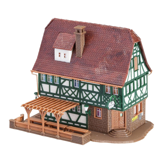 Faller ROTHENBURG INN Manual