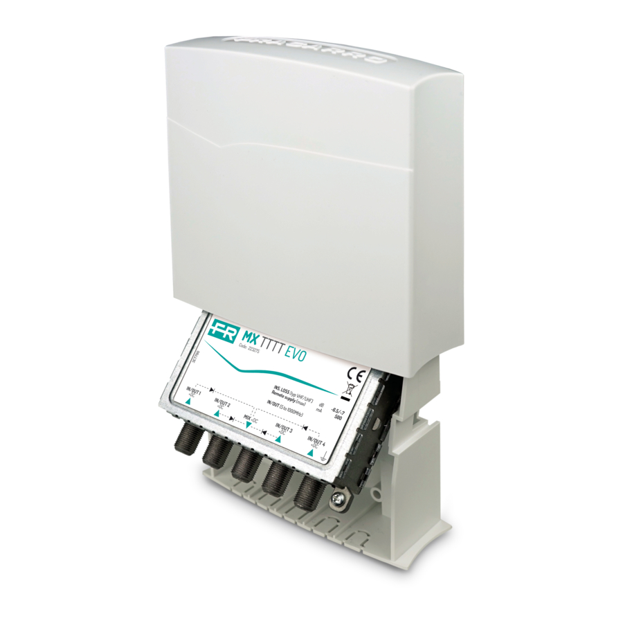 Fracarro MX EVO Series Quick Start Manual