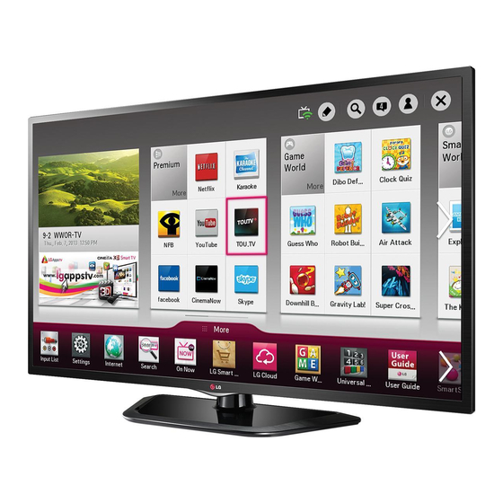 LG 32LN5700 Manual