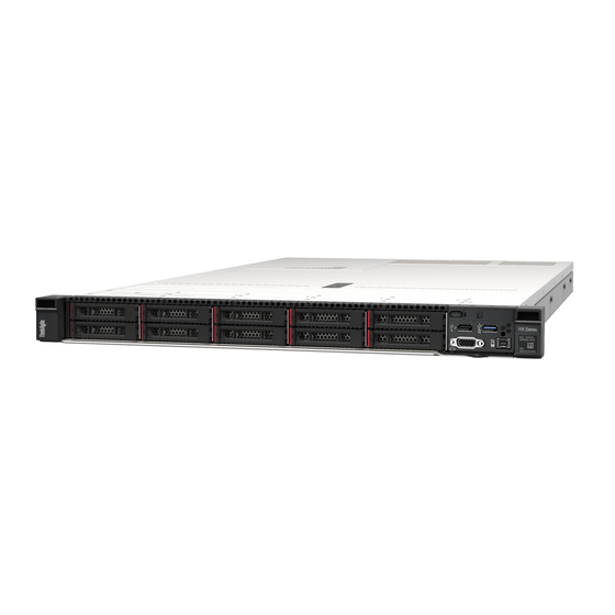 Lenovo ThinkAgile HX2321 Certified Node User Manual