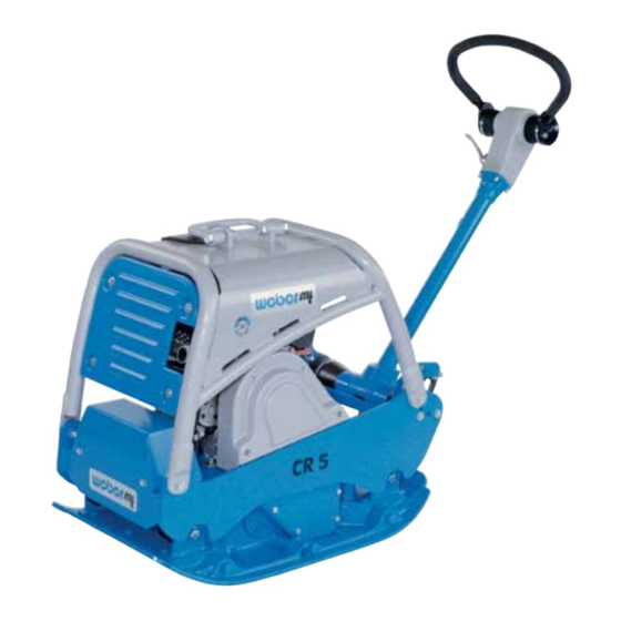 Weber mt CR 5 Mounting Instruction
