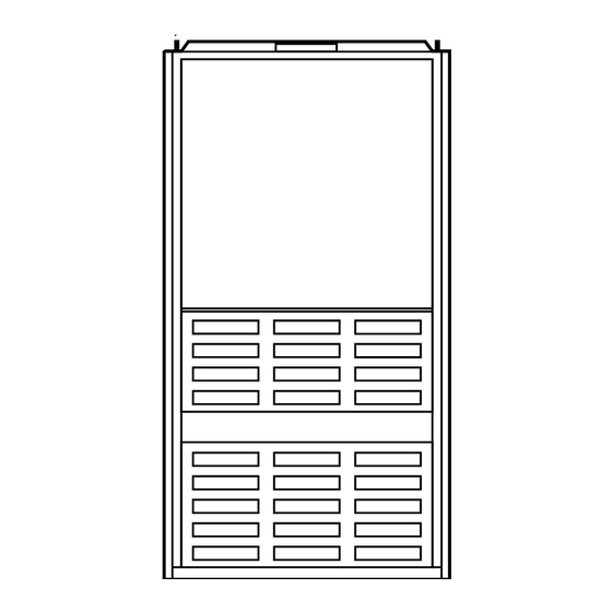 Carrier DOWNFLOW HORIZONTAL 2-SPEED, 2-STAGE 58TMA Install And Operation Instructions