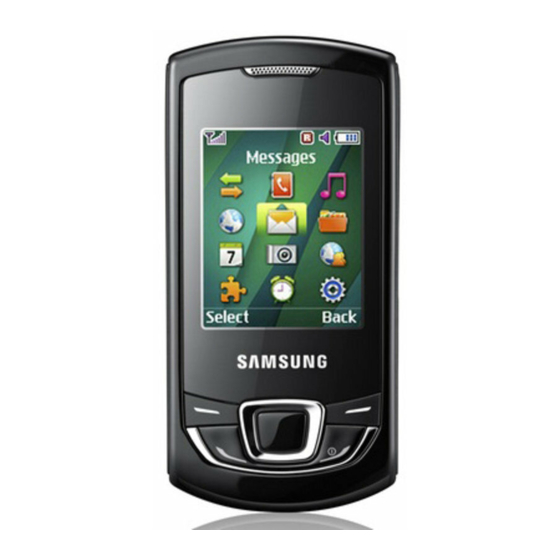 Samsung GT-E2550L User Manual
