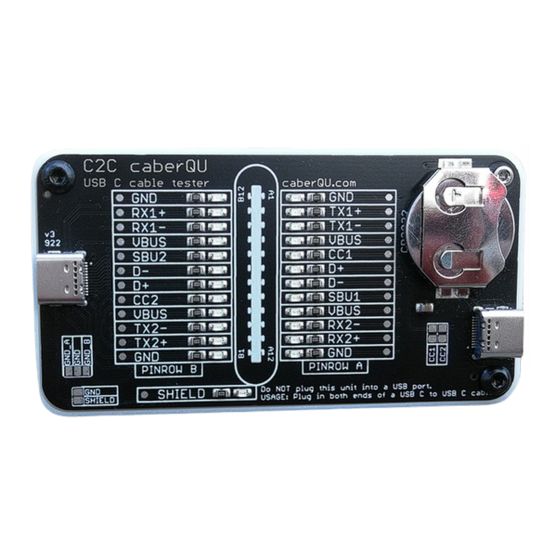 caberQU C2C v3.2 Manual