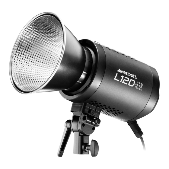 Westcott L120-B Bicolor COB User Manual
