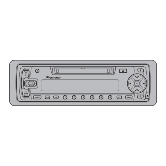 Pioneer MEH-P5000R Operation Manual