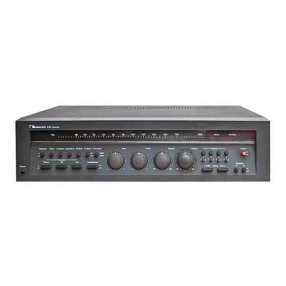 Nakamichi 530 Service Manual