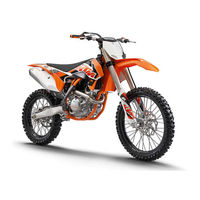 KTM 2015 450 SX-F USA Owner's Manual