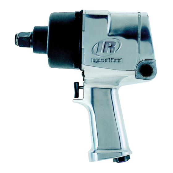IR Ingersoll Rand 261 Instructions Manual