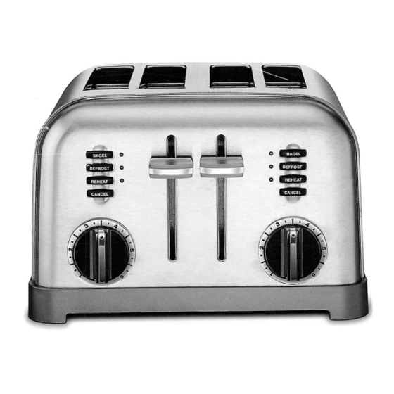 Cuisinart RBT-365SA Instruction Booklet