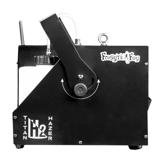 Froggy's Fog Titan H2 User Manual