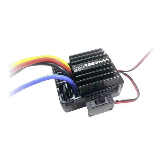 Absima WP1040-BRUSHED User Manual
