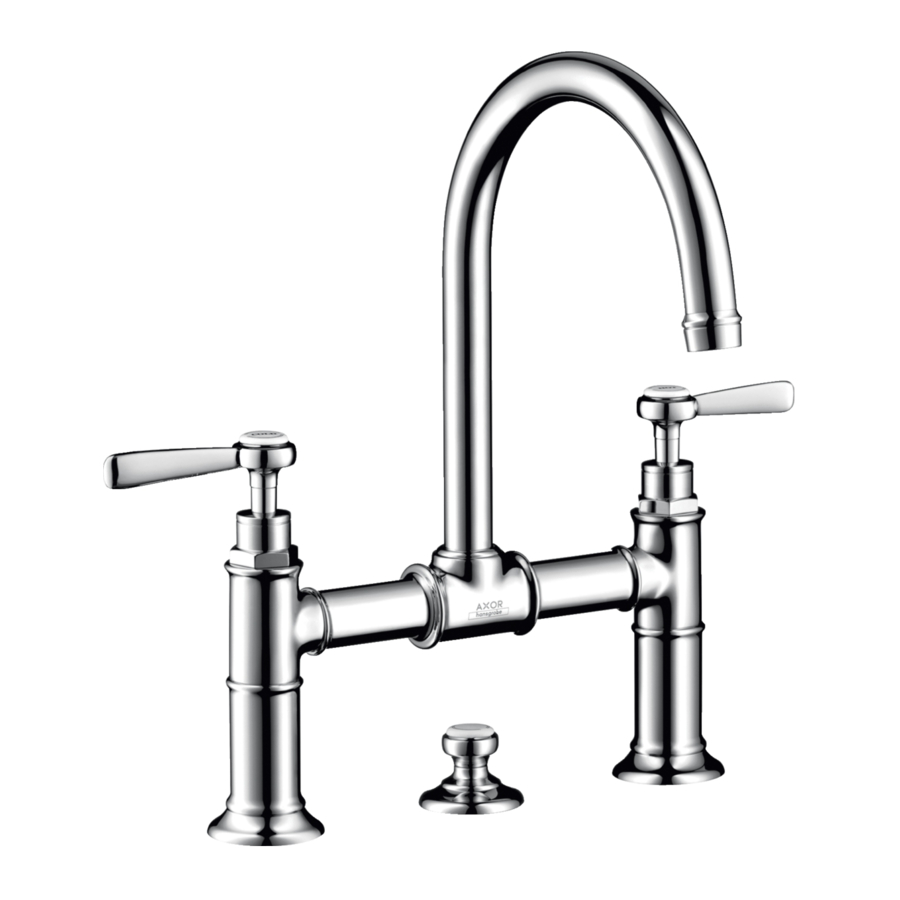 Hans Grohe AXOR Montreux 16510 1 Series Manuals