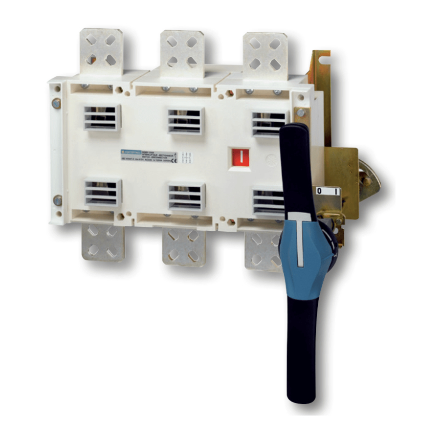 socomec SIDER Instruction Manual