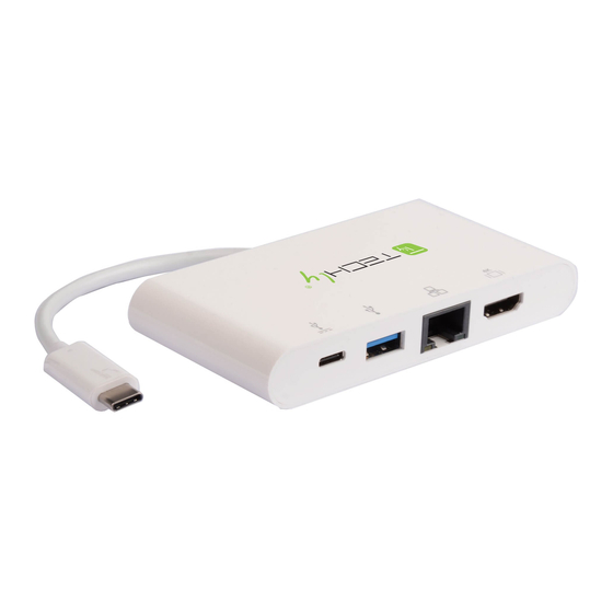 Techly IADAP USB31-DOCK1 Manuals