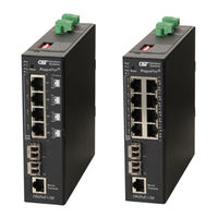 Omnitron Systems RuggedNet 10GPoE+/Mi Quick Start Manual