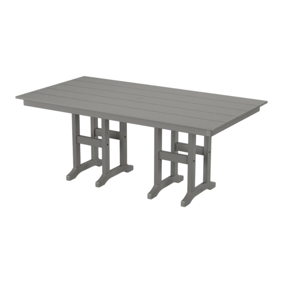 Polywood TLD250 Assembly Instructions Manual