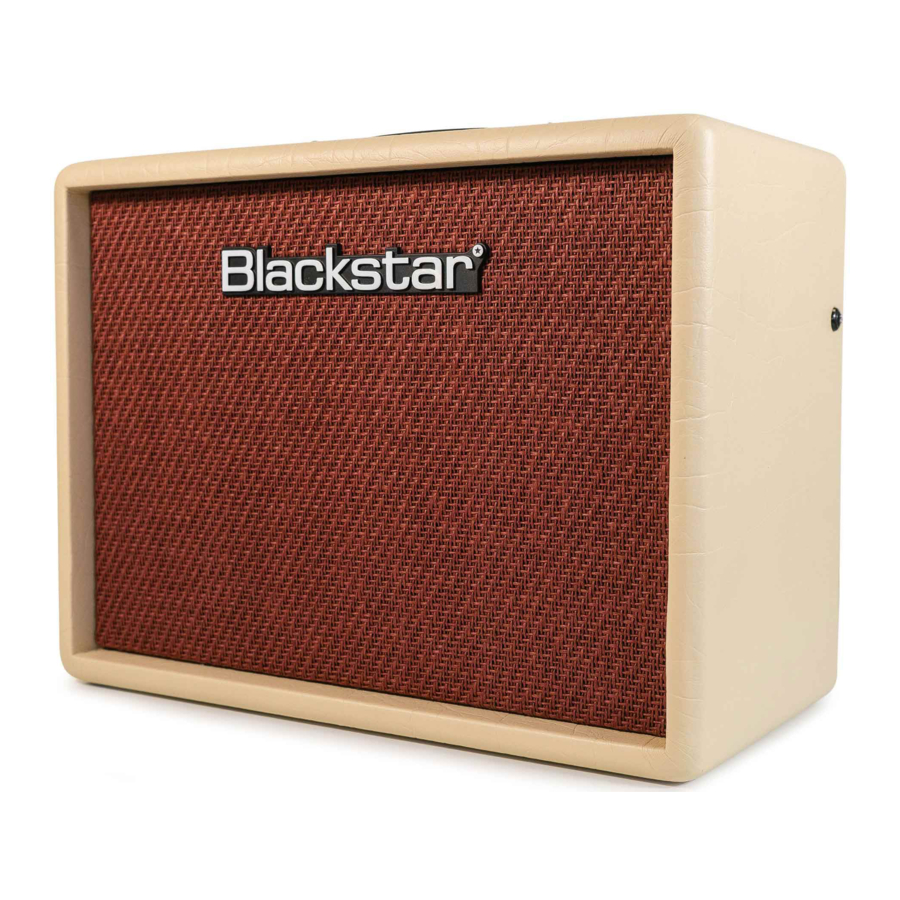 Blackstar Debut 15E - Combo Amp Manual