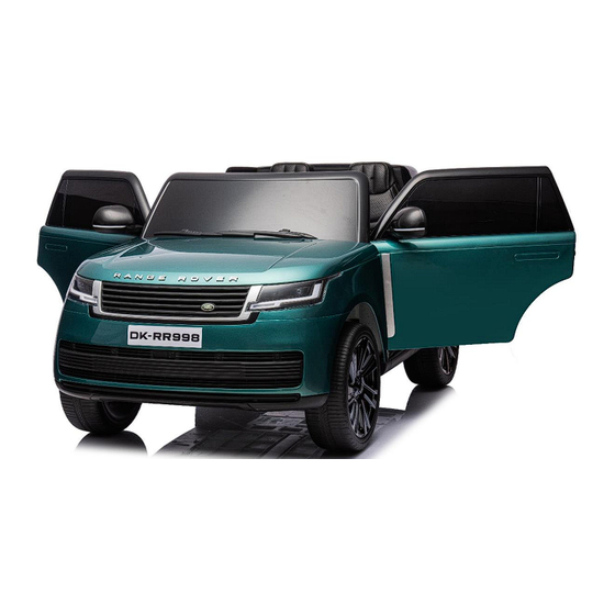 Moni 2021 Range Rover Manual