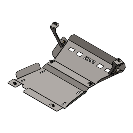 RCI OFFROAD 19+ Chevy Silverado Engine Skid Plate Installation Manual