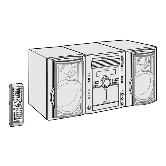 Sharp XL-MP110DVD Operation Manual