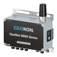 Geokon GeoNet 8920 Installing