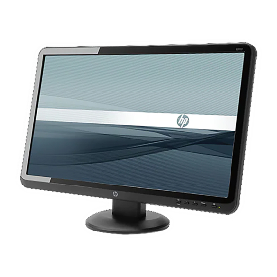 User Manuals: HP S1932 18.5-inch LCD Monitor