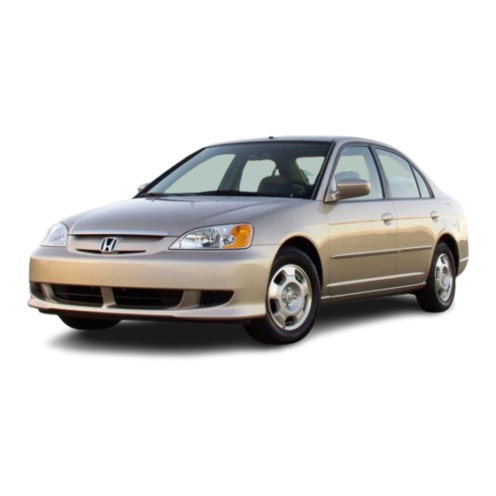 Honda Civic Hybrid 2005 Online Reference Owner's Manual
