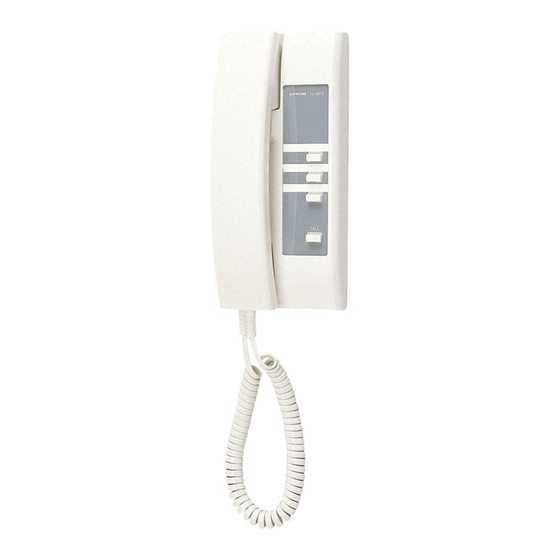 Aiphone TD Series Installation & Operation Manual