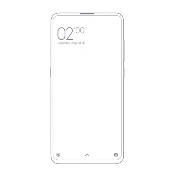 Xiaomi Mi MIX 3 5G User Manual