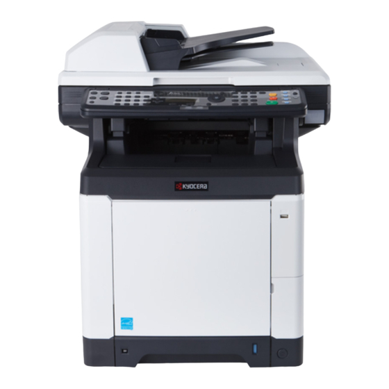 Kyocera ECOSYS FS-C2126MFP Driver Manual