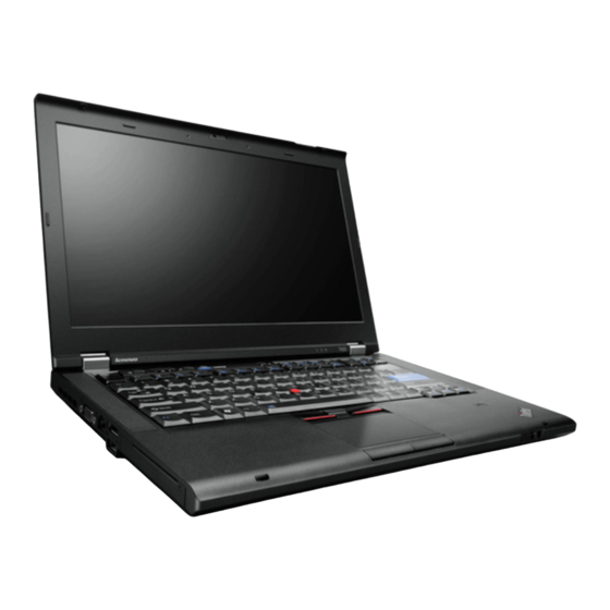 Lenovo ThinkPad T420 Manual De Utilizador